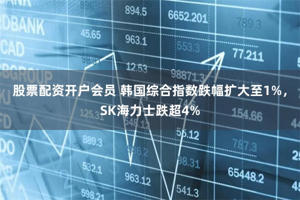 股票配资开户会员 韩国综合指数跌幅扩大至1%，SK海力士跌超4%